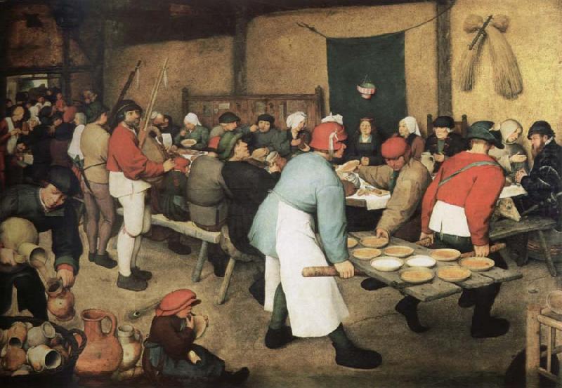 Pieter Bruegel the peasant wedding china oil painting image